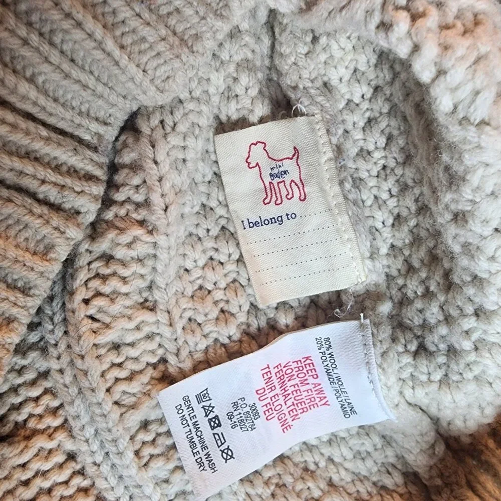 Boden Girls Sweater Wool Blend SOFT Size 15/16 (W Small)